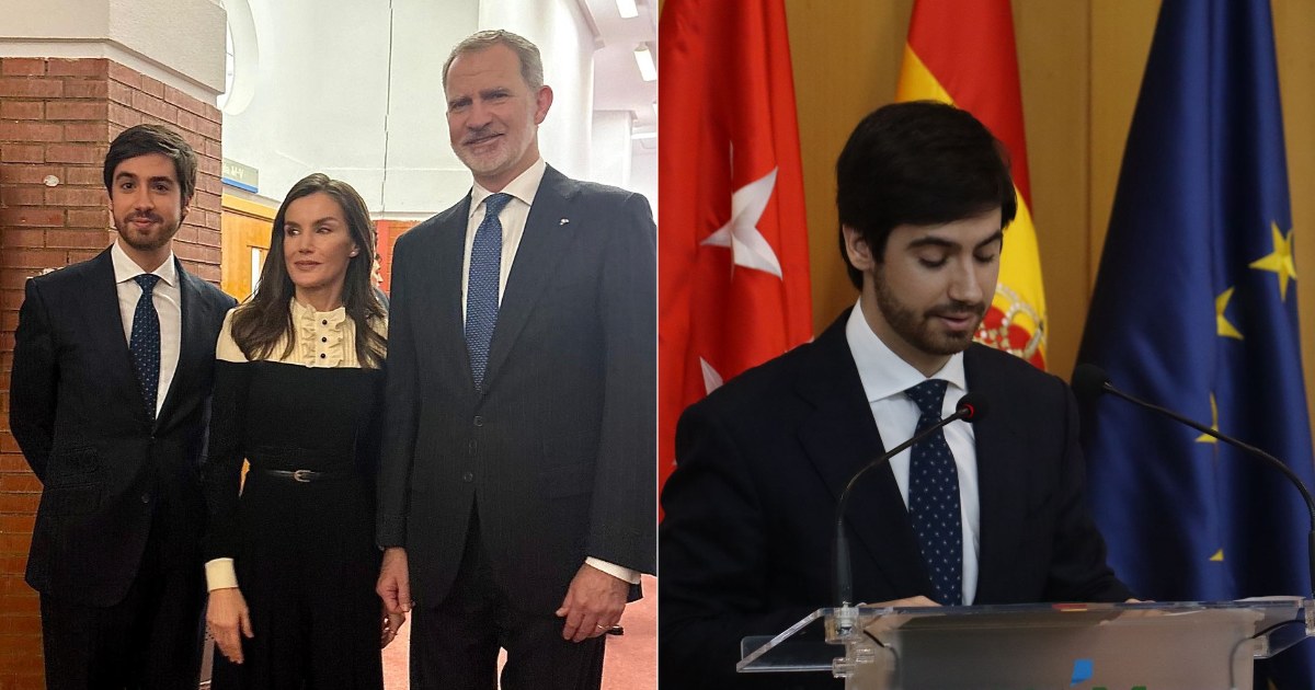 Maestro de ceremonias en el homenaje a Tomás y Valiente, presidido por Sus Majestades los Reyes